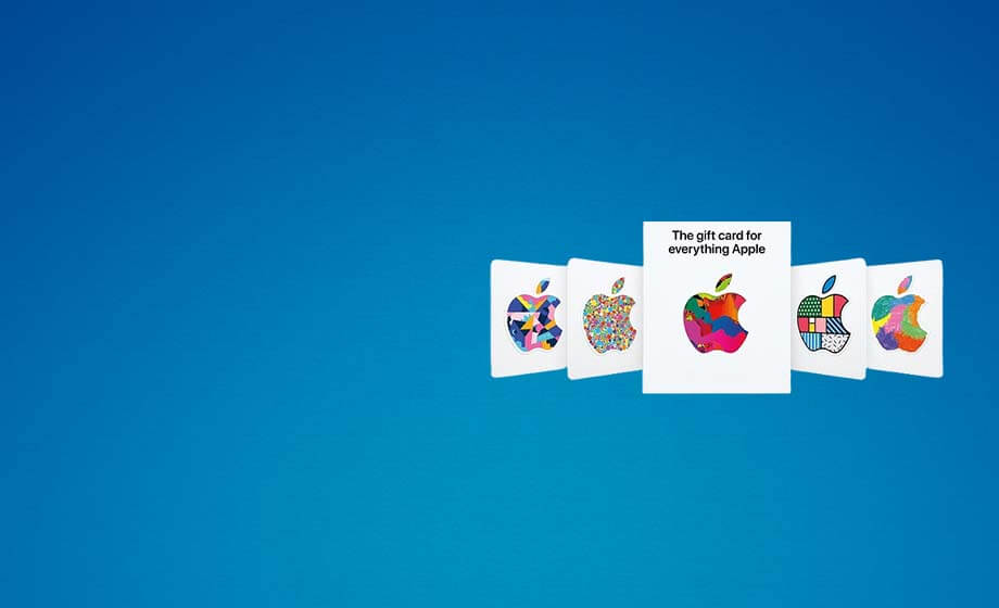 Apple gif card cover
